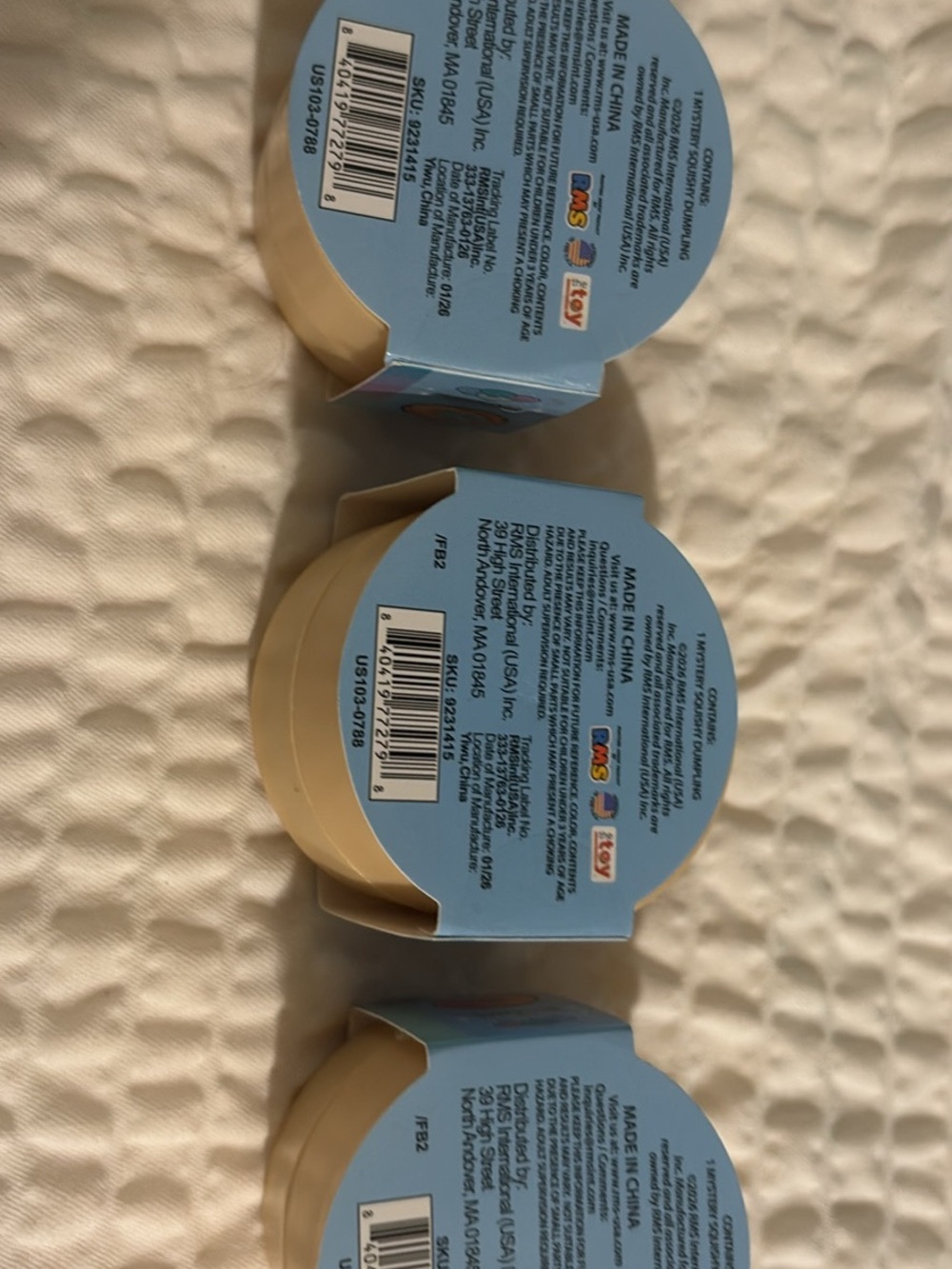 Kids Other Toy Accessory - Light Blue and Cream Pods